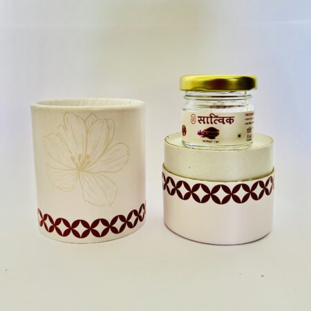 Satvik Saffron Certified Grade ~ 1 | SvarnaOrgo | 100% Pure Kashmiri Saffron| Proudly Grown in Bharat